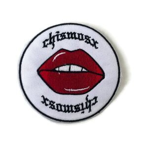 Chismosx Podcast Embroidered Patch